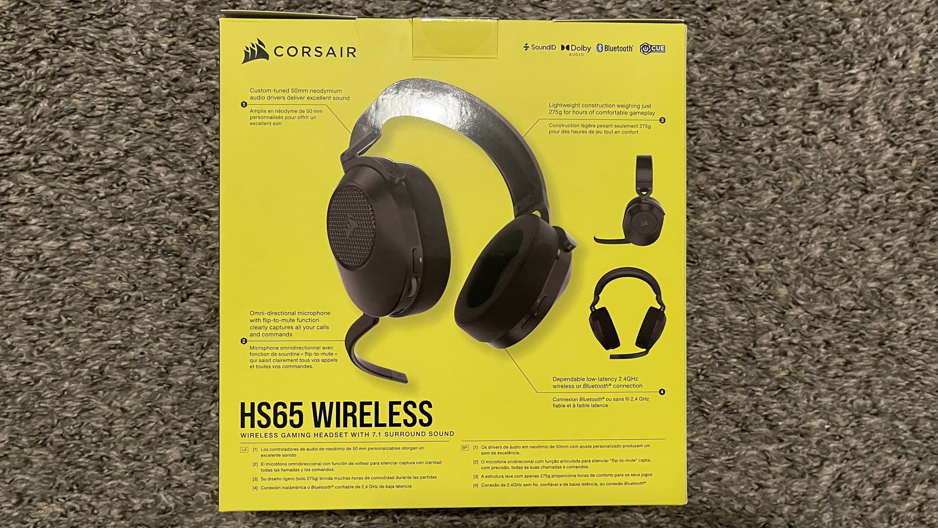 Corsair HS65 Wireless Review GamersRD2