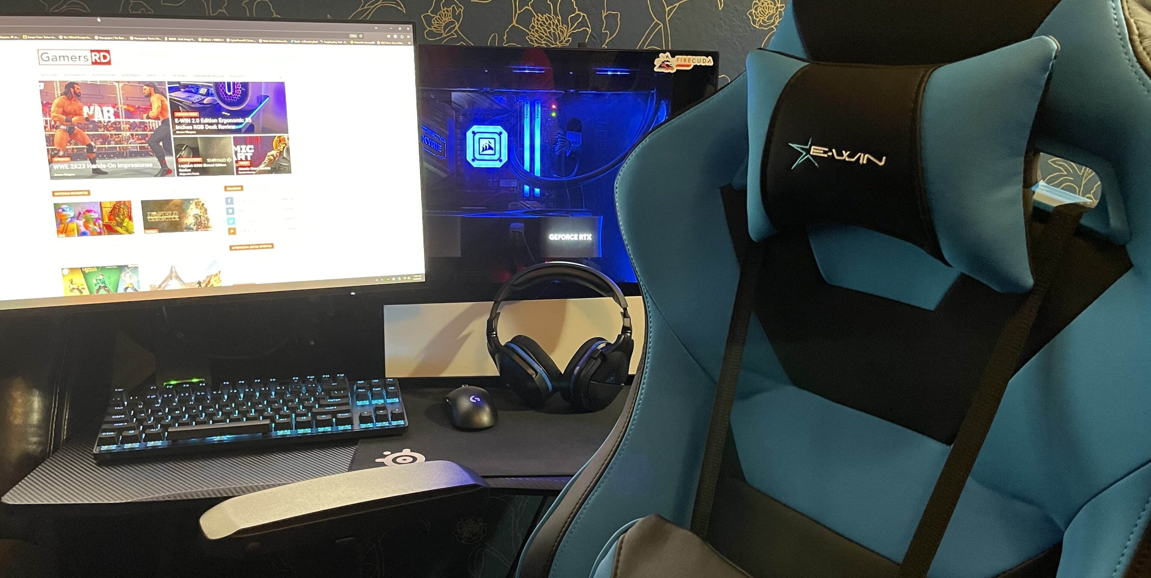 E-Win Flash XL La mejor silla gaming para los más grandes y pesados GamersRD23