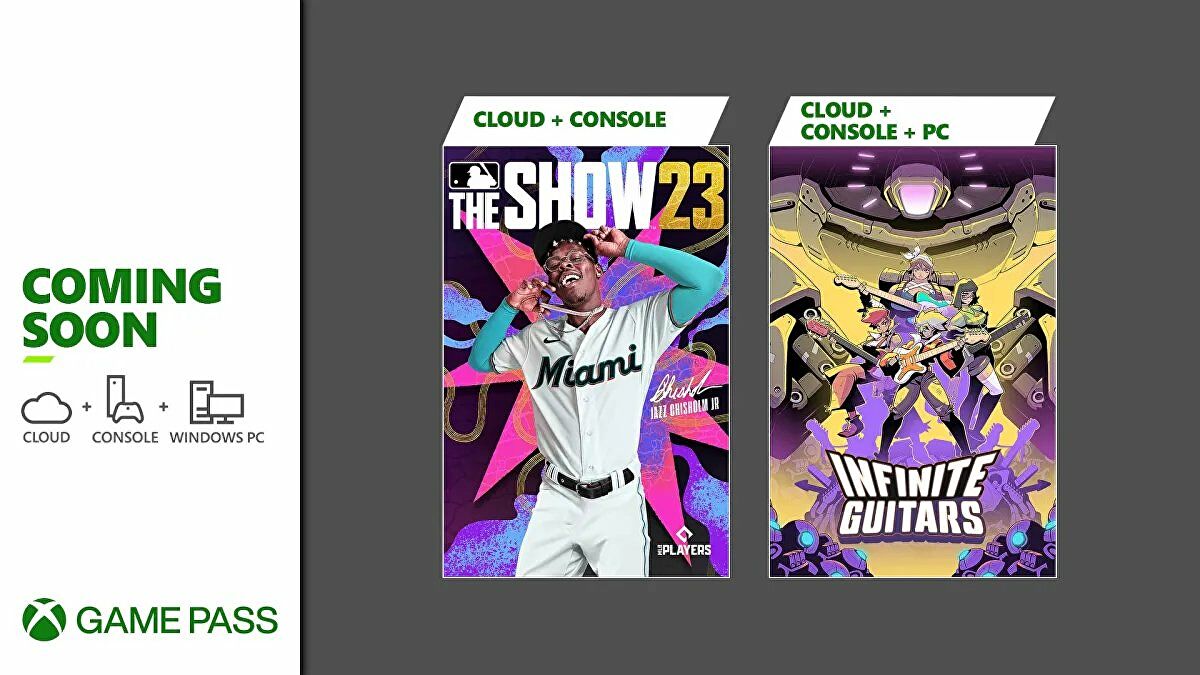 MLB The Show 23 y Infinite Guitars son los últimos juegos Marzo de Xbox