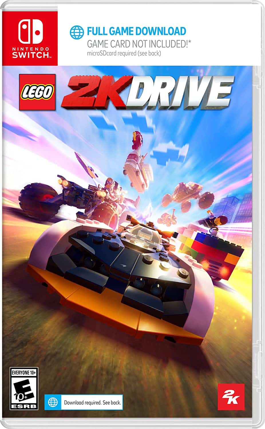 LEGO 2K Drive vendrá con un código de descarga si compras en físico