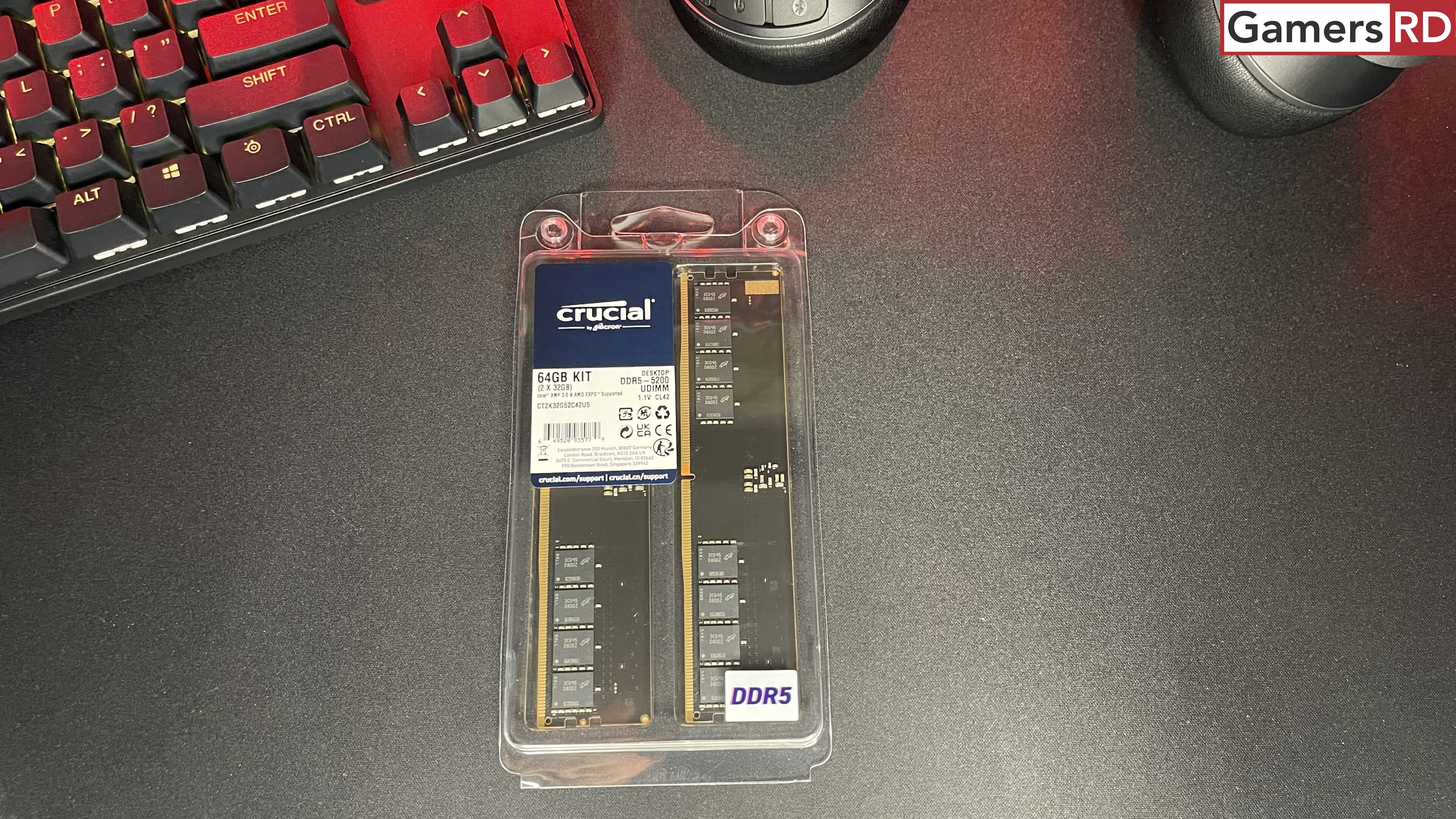 Crucial DDR5-5200 Classic UDIMM Review GamersRD1