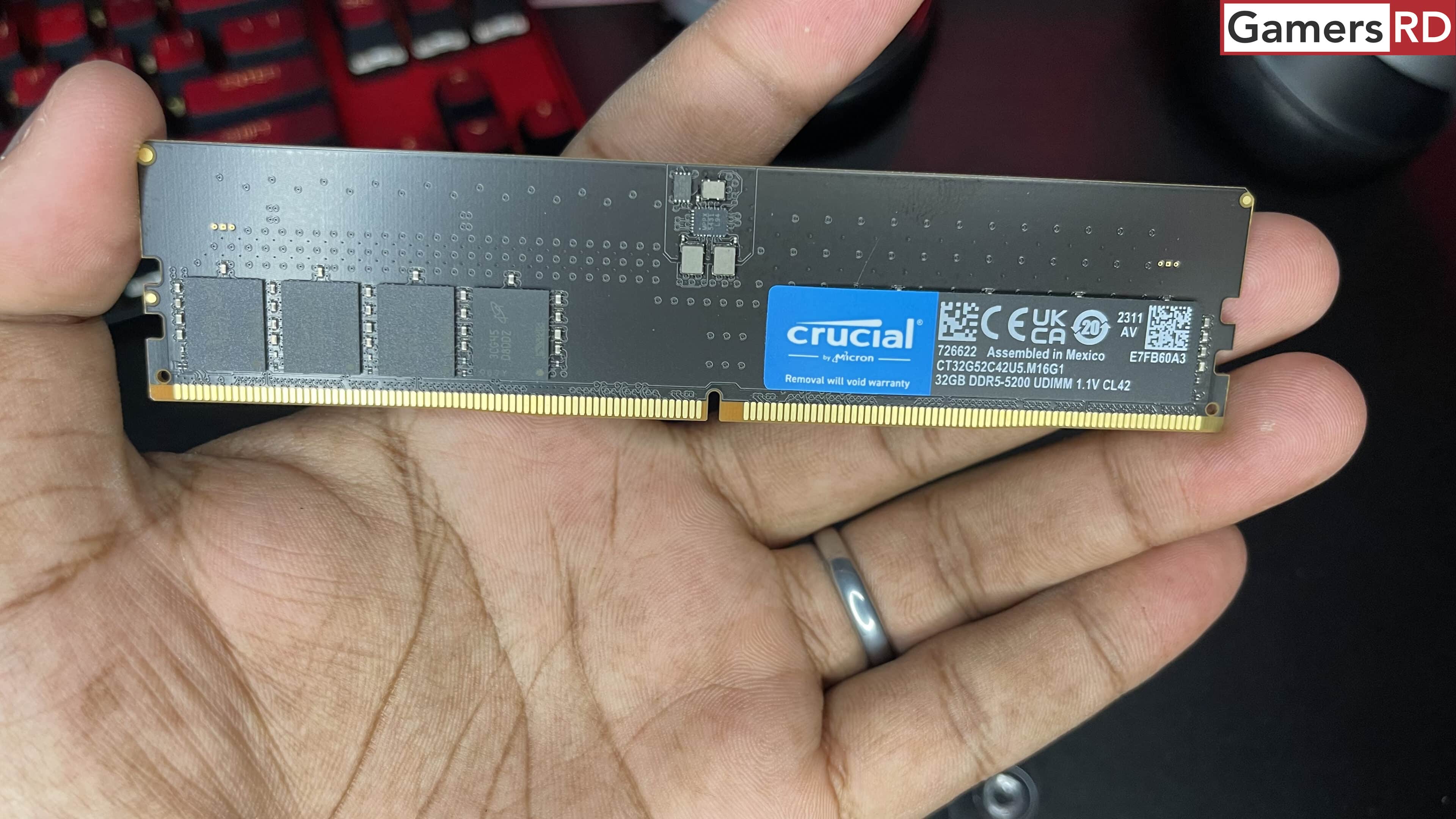 Crucial DDR5-5200 Classic UDIMM Review GamersRD5
