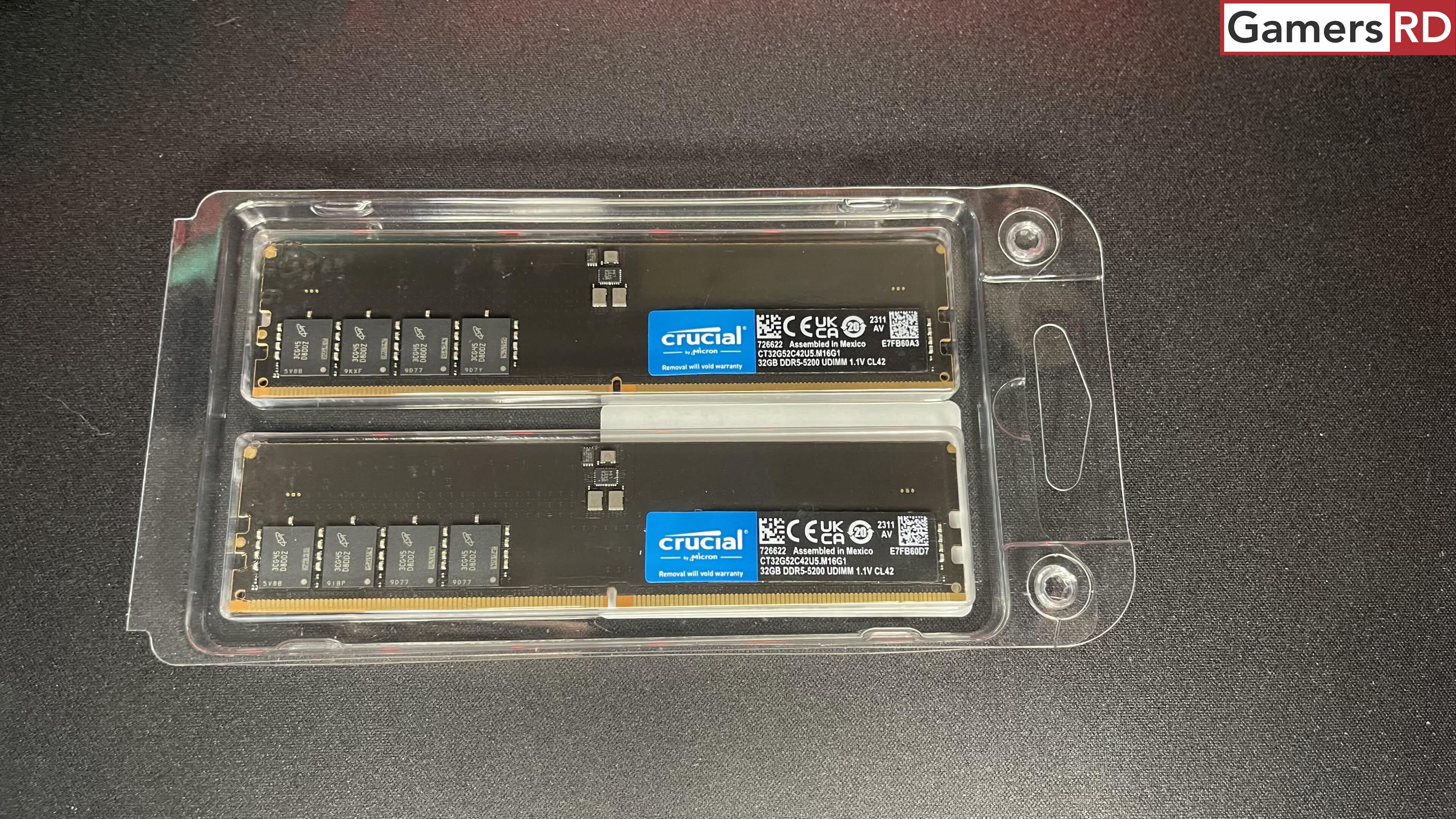 Crucial DDR5-5200 Classic UDIMM Review GamersRD6