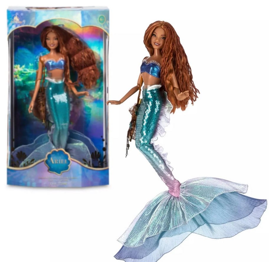 Disney lanza las muñecas de La Sirenita inspiradas en Halle Bailey