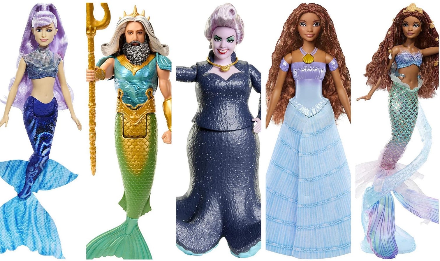 Disney lanza las muñecas de La Sirenita inspiradas en Halle Bailey3