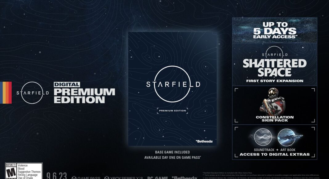 Starfield tendrá tres ediciones especiales