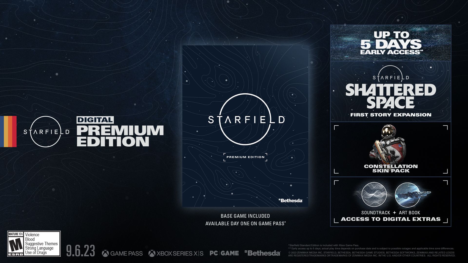 Starfield tendrá tres ediciones especiales 