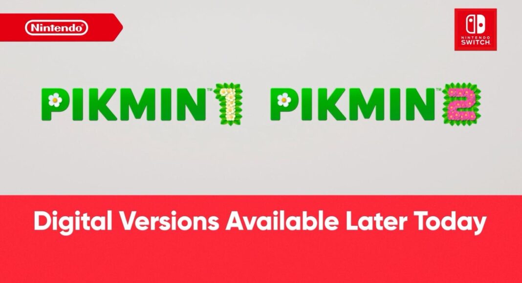 Pikmin 1 y 2 ya están disponibles en Nintendo Switch