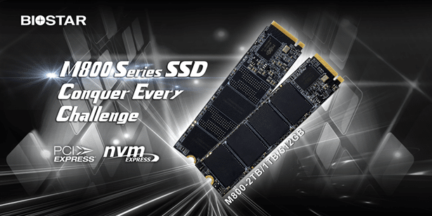 BIOSTAR introduce el SSD M800 de alto rendimiento