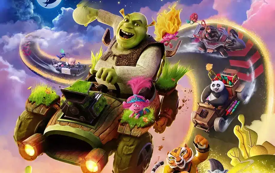 DreamWorks All-Star Kart Racing, el nuevo juego con los personajes de DreamWorks