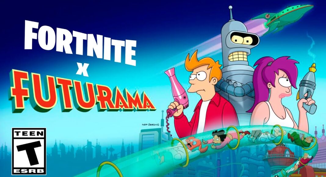 La próxima colaboración de Fortnite será con Futurama
