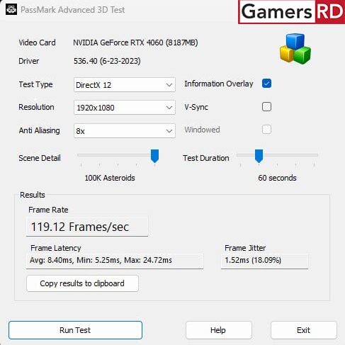 NVIDIA GeForce Zotac RTX 4060 OC Review GamersRD21x