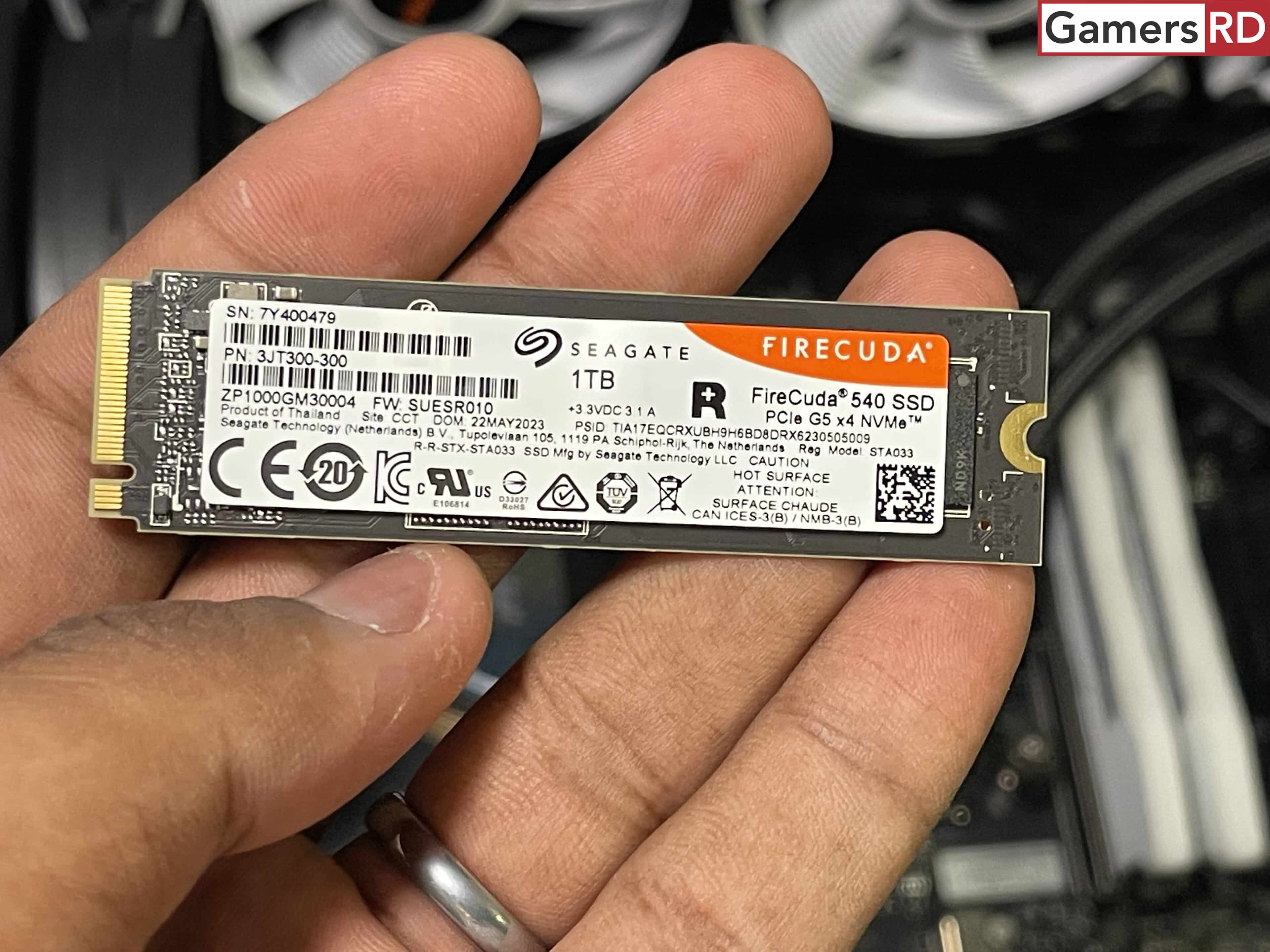 Seagate FireCuda 540 PCIe Gen5 NVMe M.2 SSD Review GamersRD7