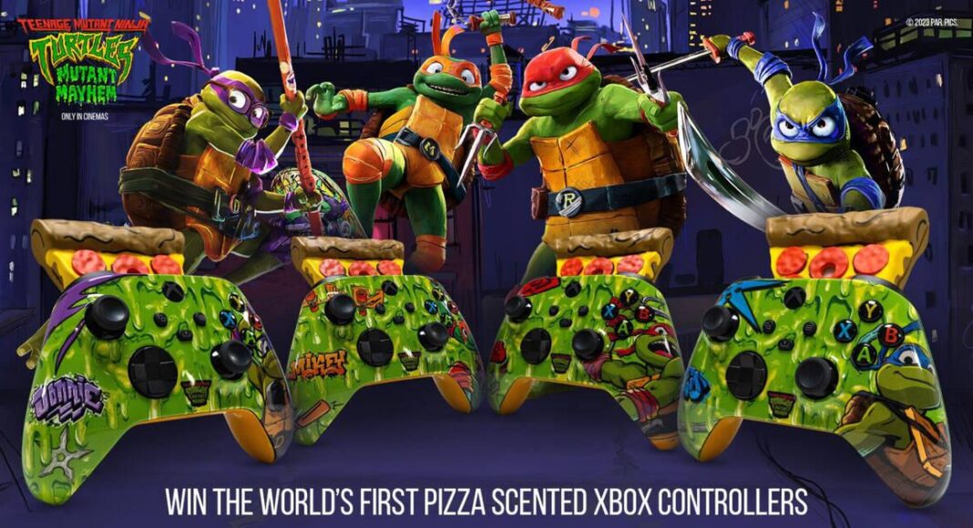 Xbox y Paramount Pictures se unen para regalar controles con olor a pizza