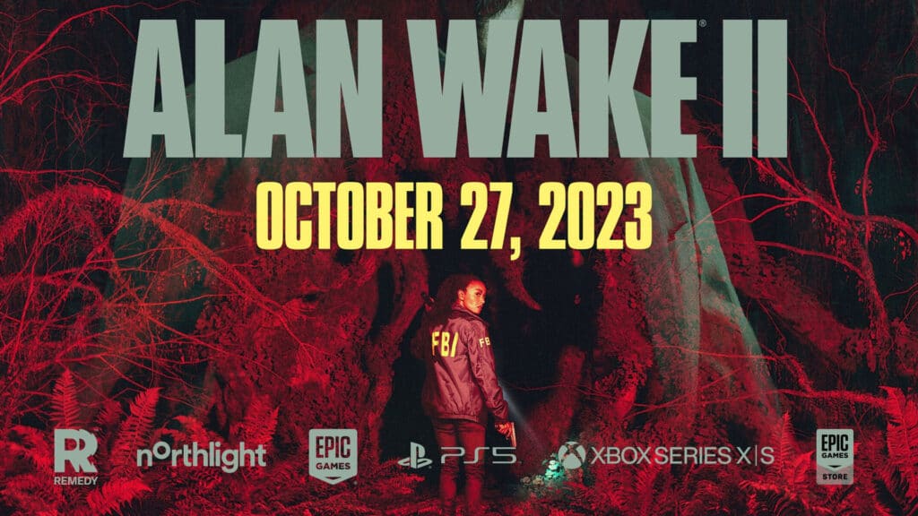 Alan Wake 2 se retrasa 10 dias por temor a la cantidad de estrenos que hay en octubre