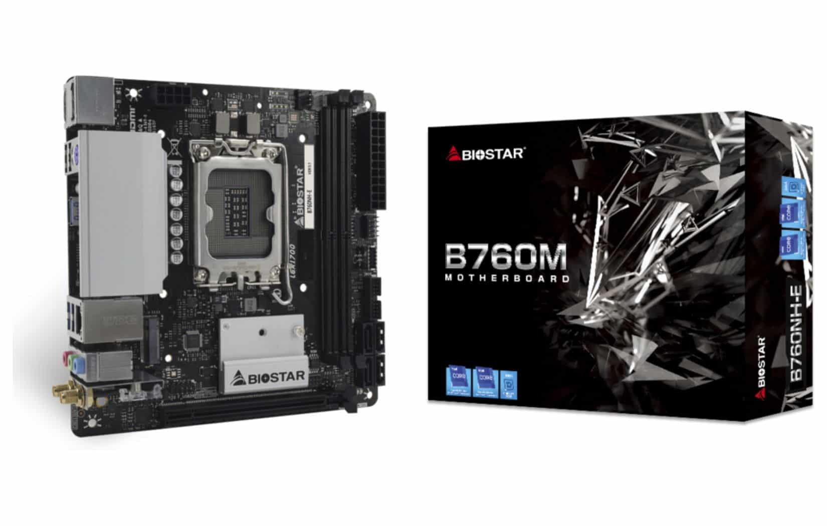 Biostar presenta los Motherboard Intel B760 ATX, Micro-ATX y Mini-ITX para enfocados en gaming45
