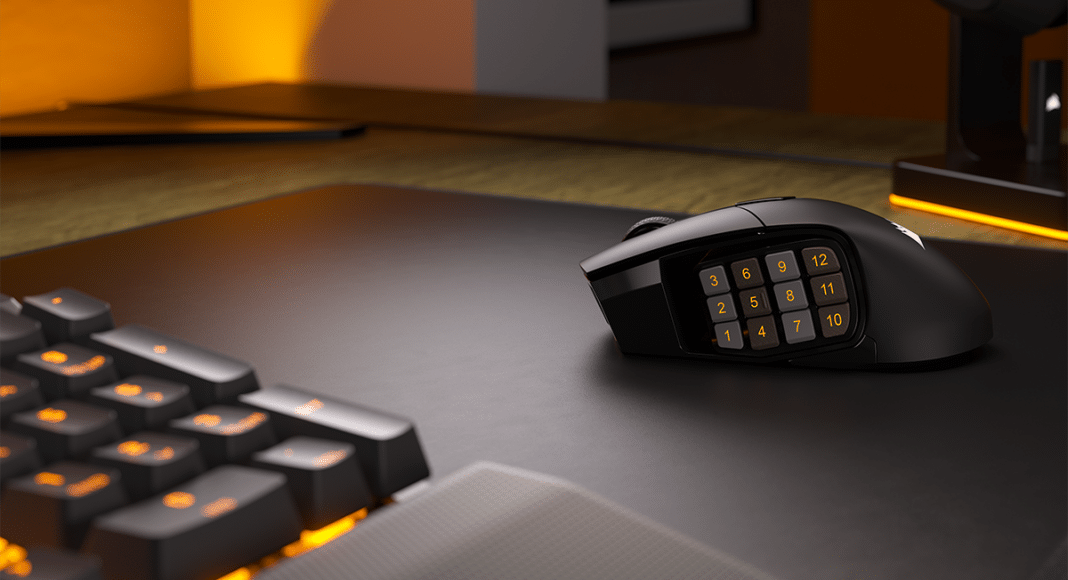 Corsair presenta el Mouse Gaming Scimitar Elite Wireless para juegos MMO