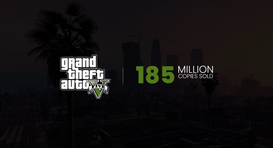 Grand Theft Auto V ha vendido 185 millones de copias