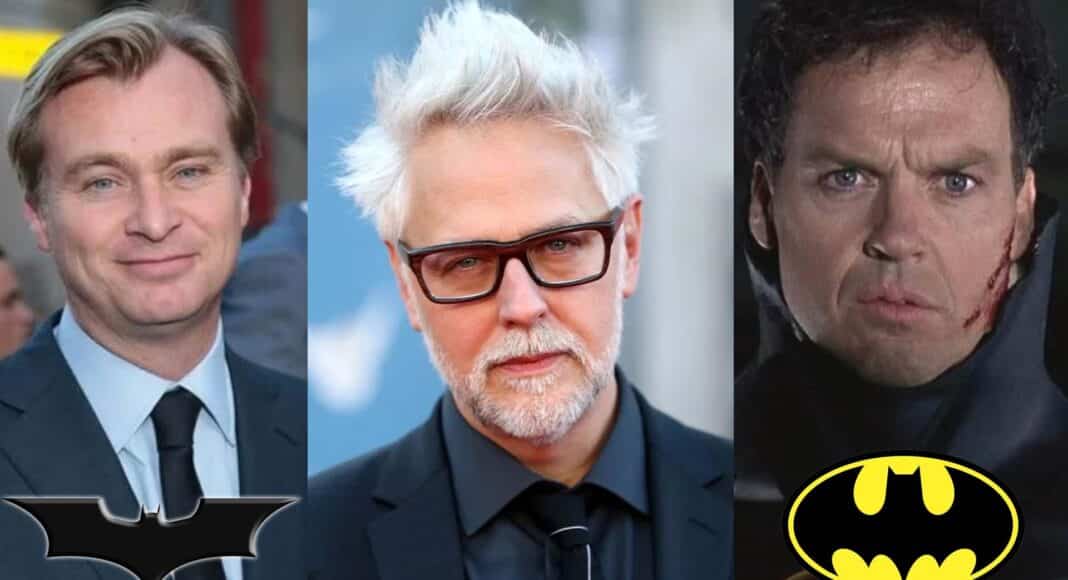 James Gunn dijo que las películas de Batman de Nolan y Tim Burton son 