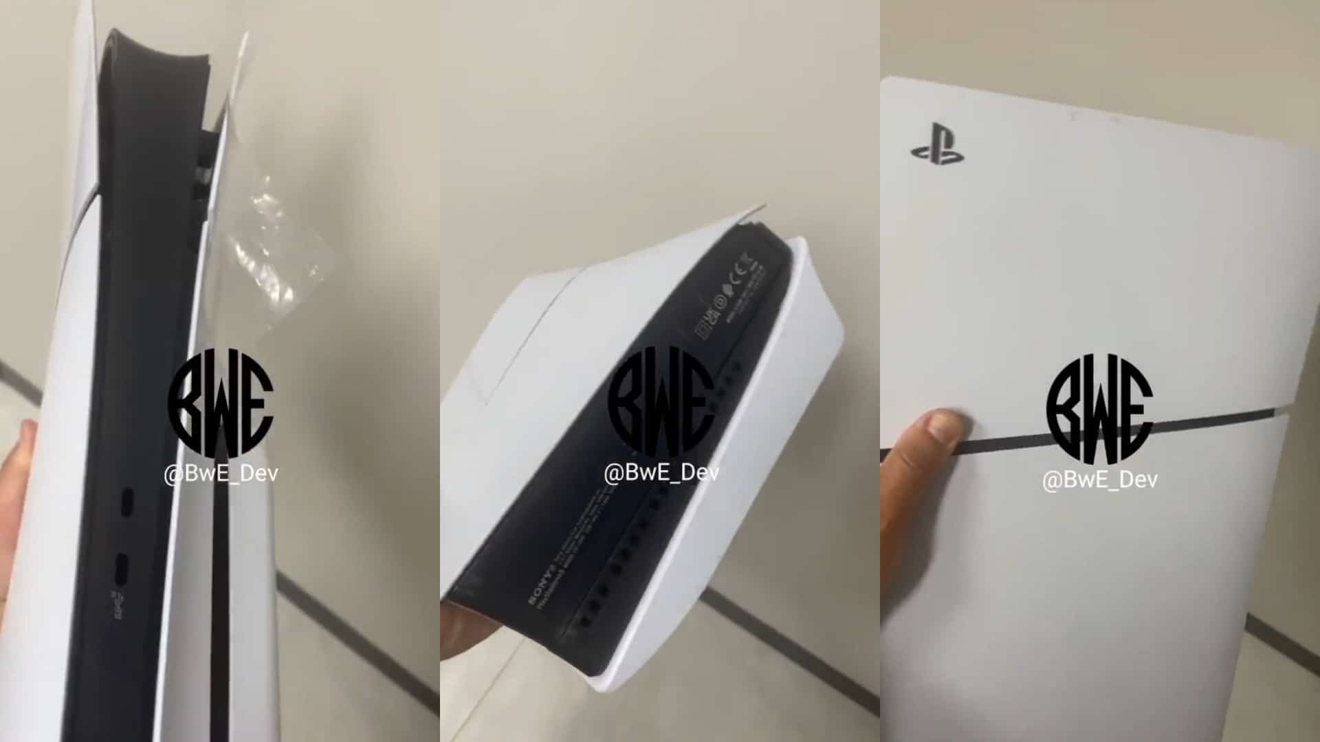 PS5 Slim filtrado ahora puede verse mas detallado en este video