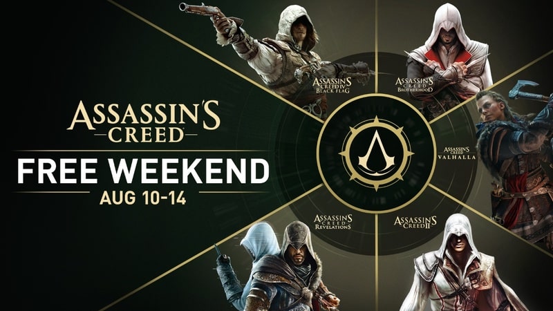 Ubisoft anuncia todos los juegos de Assassin's Creed serán gratuitos durante fin de semana