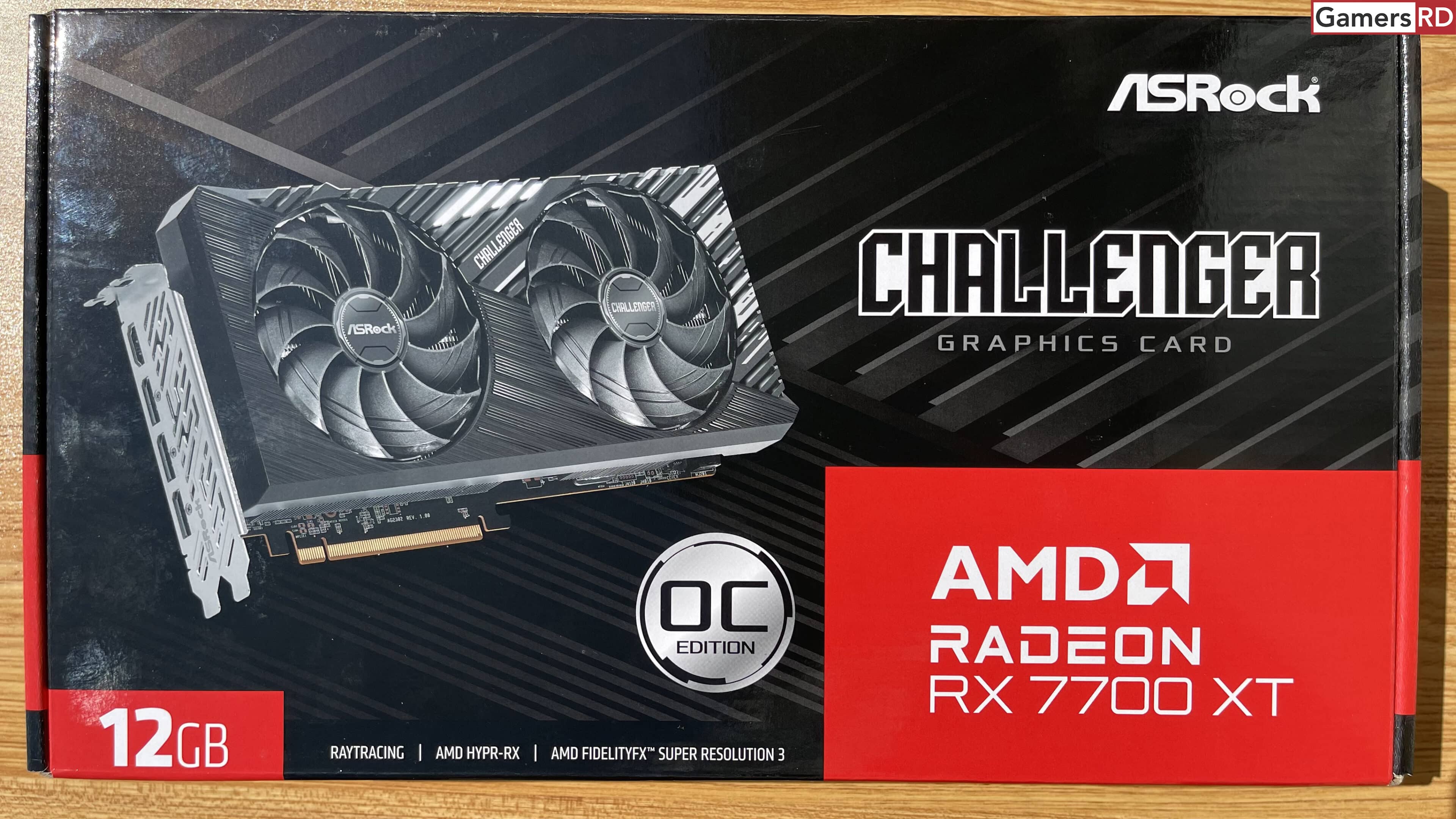 AMD Radeon RX 7700 XT AsRock Challenger OC Review GamersRD5667
