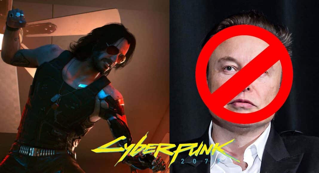CD Projekt Red niega cameo de Elon Musk en Cyberpunk 2077