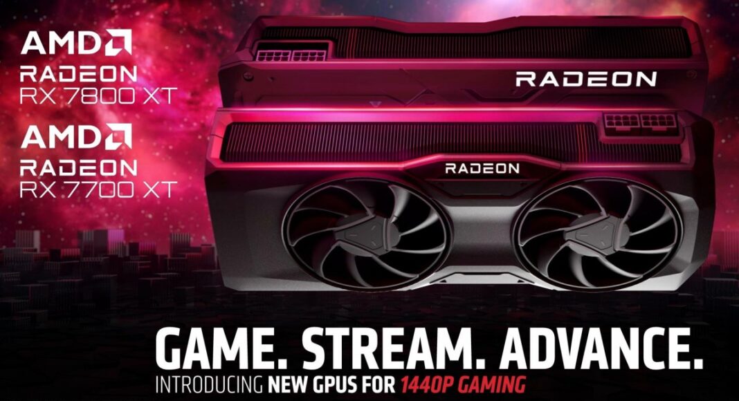 Las GPUs AMD Radeon RX 7800 XT y 7700 XT ya están disponibles