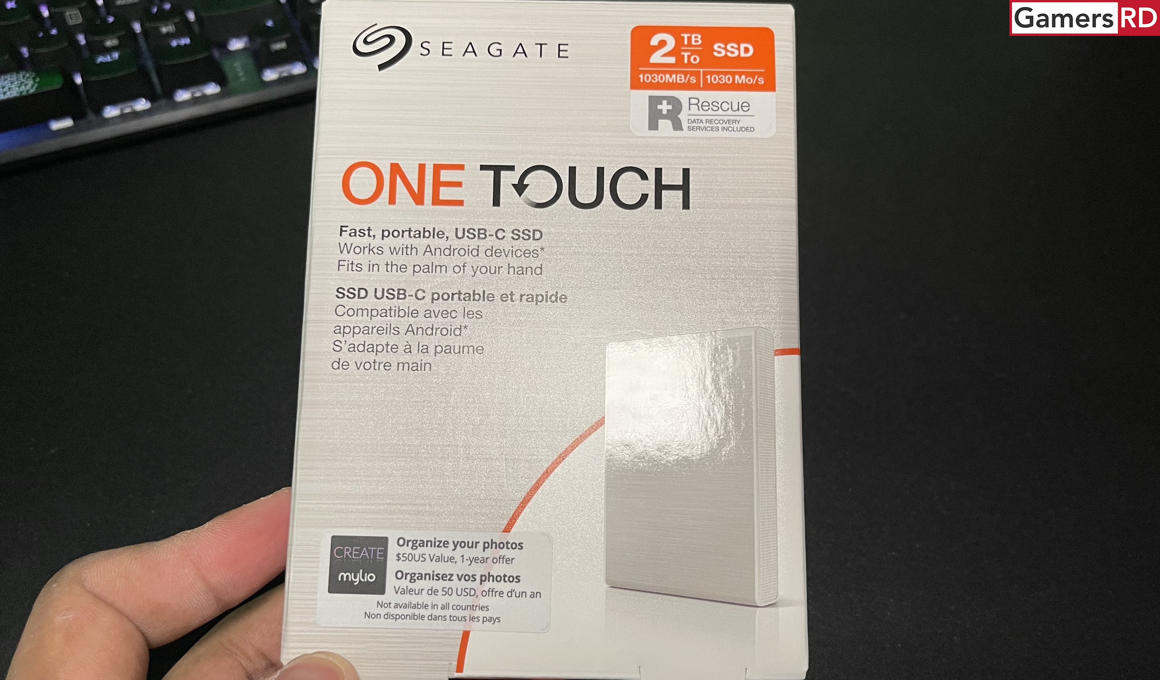 Seagate One Touch Portable USB SSD Review GamersRD1