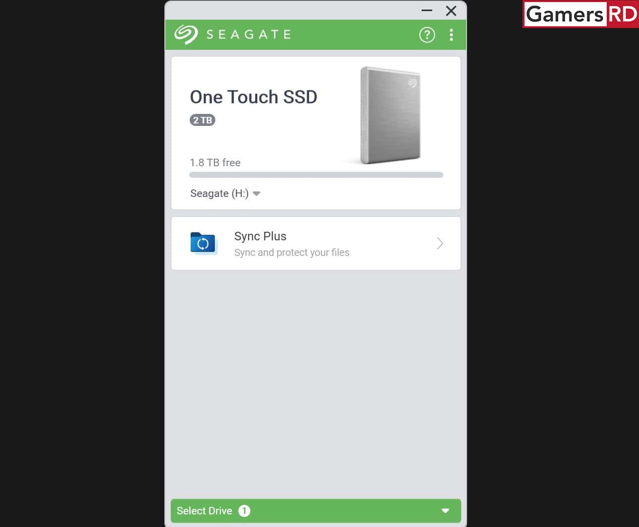 Seagate One Touch Portable USB SSD Review GamersRD788