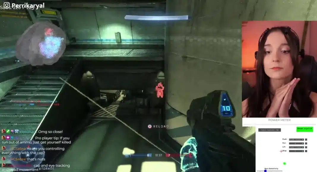 Streamer elimina oponentes en Halo utilizando solo su mente