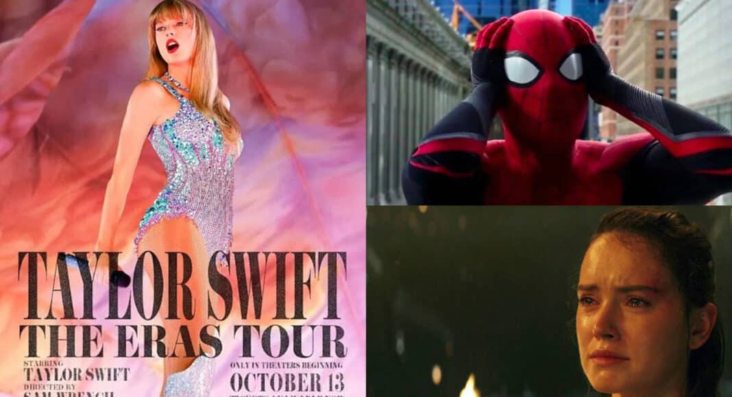 Taylor Swift: The Eras Tour, la película del concierto de Taylor Swift destrona a Spider-Man y Star Wars en la preventa