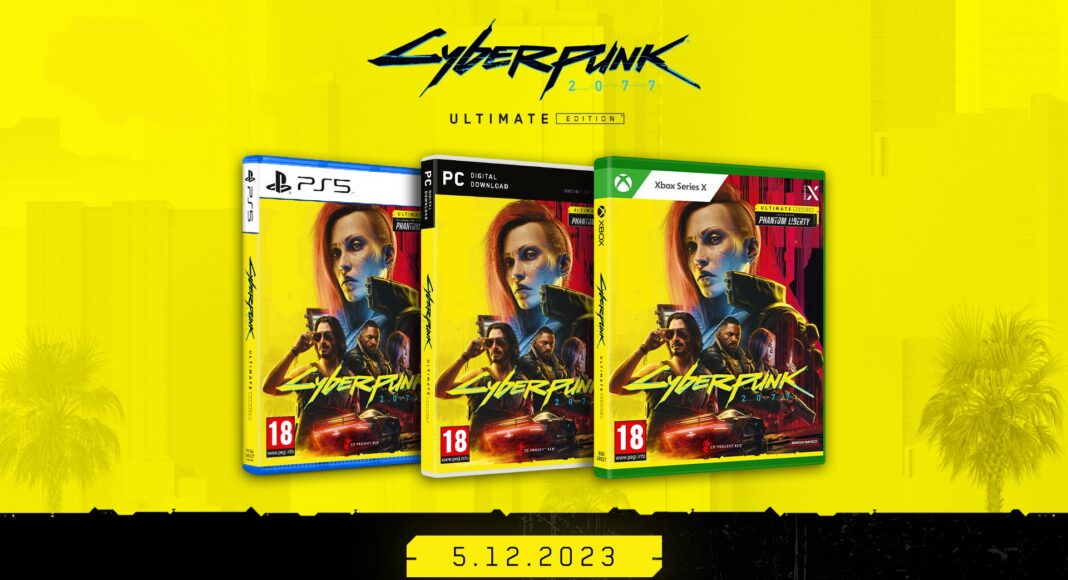 Cyberpunk 2077: Ultimate Edition se lanzará el 5 de diciembre para Xbox Series X/S, PS5 y PC