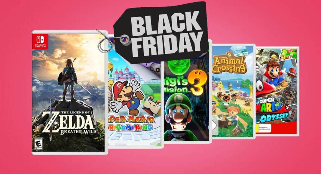 Las mejores ofertas de juegos de Nintendo Switch para el Black Friday