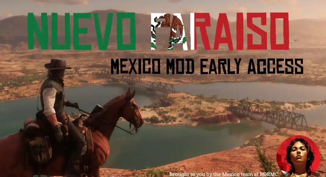 Red Dead Redemption 2 te permite volver a México con mods GamersRD