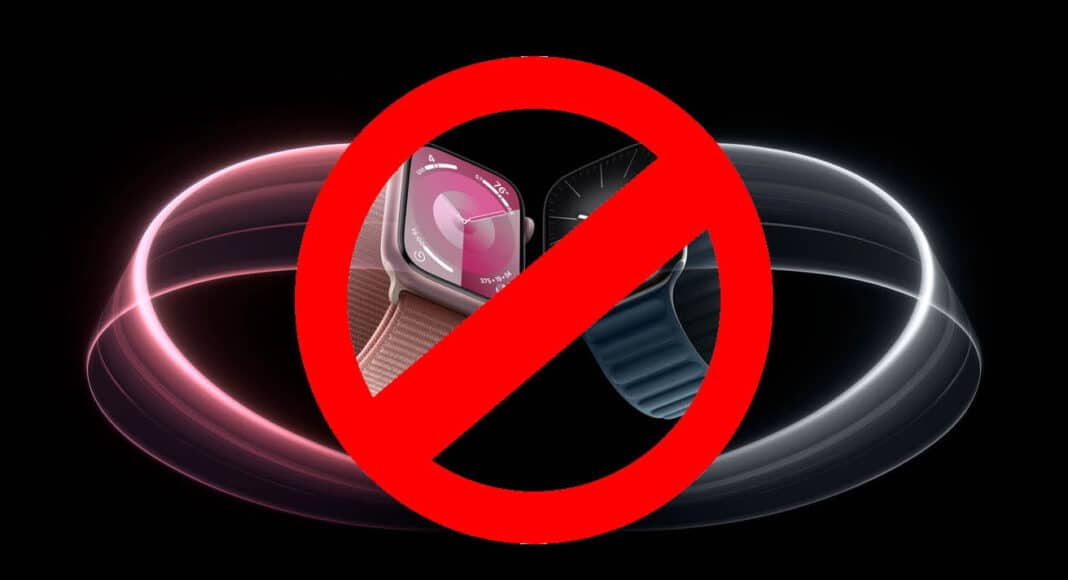 Los Apple Watch no podrán venderse ni importarse a partir de hoy