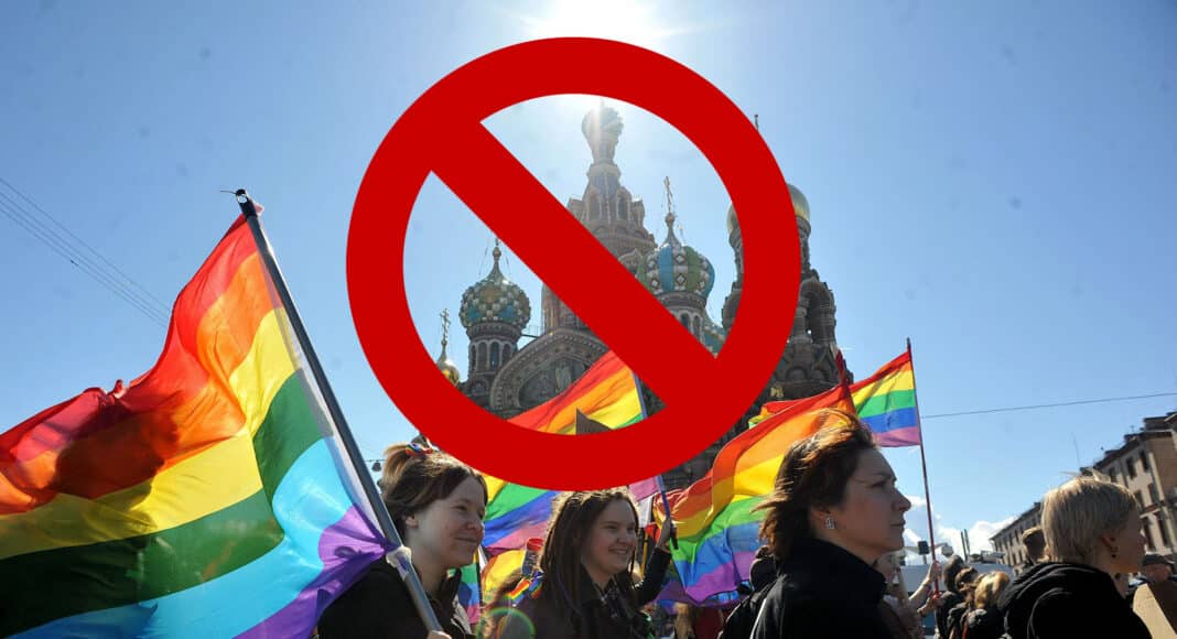 Rusia prohíbe rotundamente el activismo gay y las comunidades homosexuales