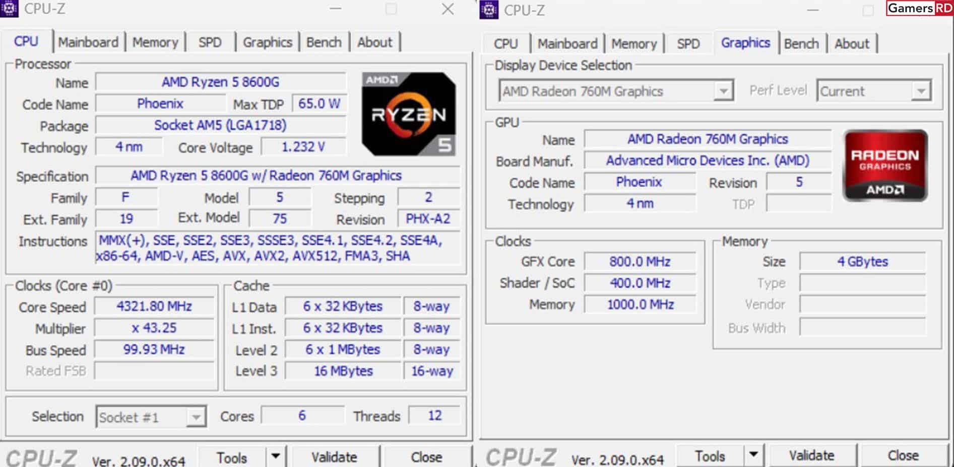 AMD Ryzen 5 8600G Review GamersRD a2