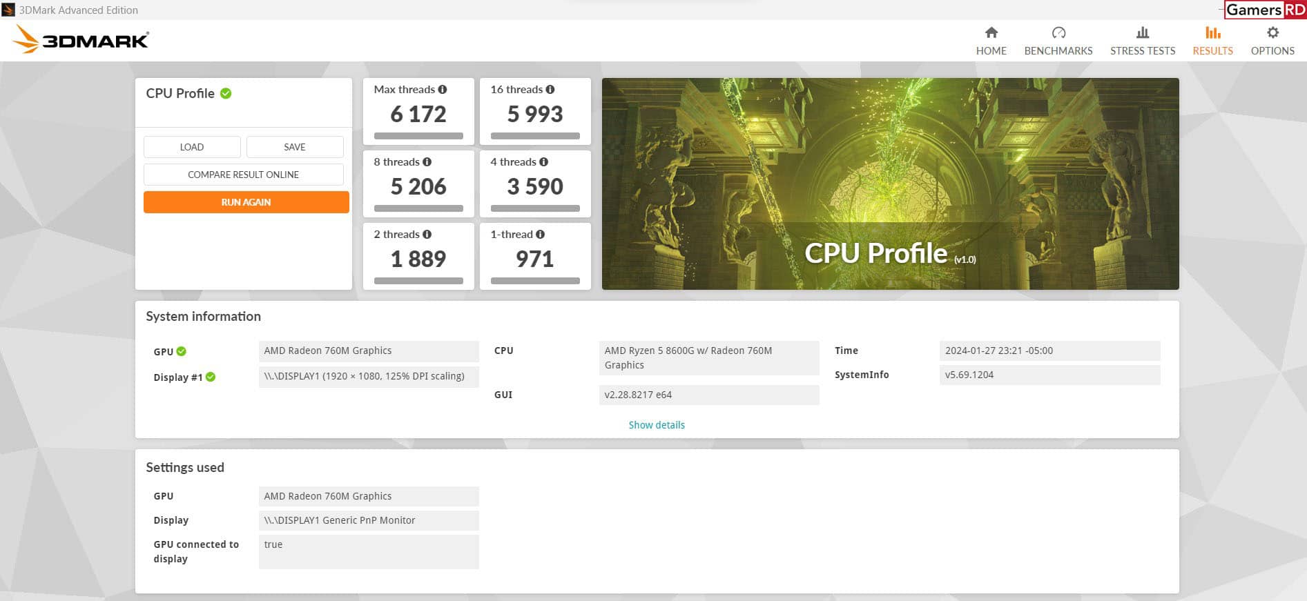 AMD Ryzen 5 8600G Review GamersRD w3