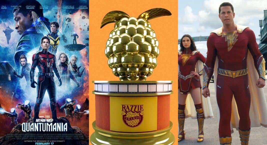Ant-Man and The Wasp: Quantumania y Shazam! Fury of the Gods encabezan los premios Razzie de peores películas