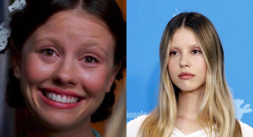 Mia Goth es denunciada por patear a un extra en el rodaje de MaXXXine