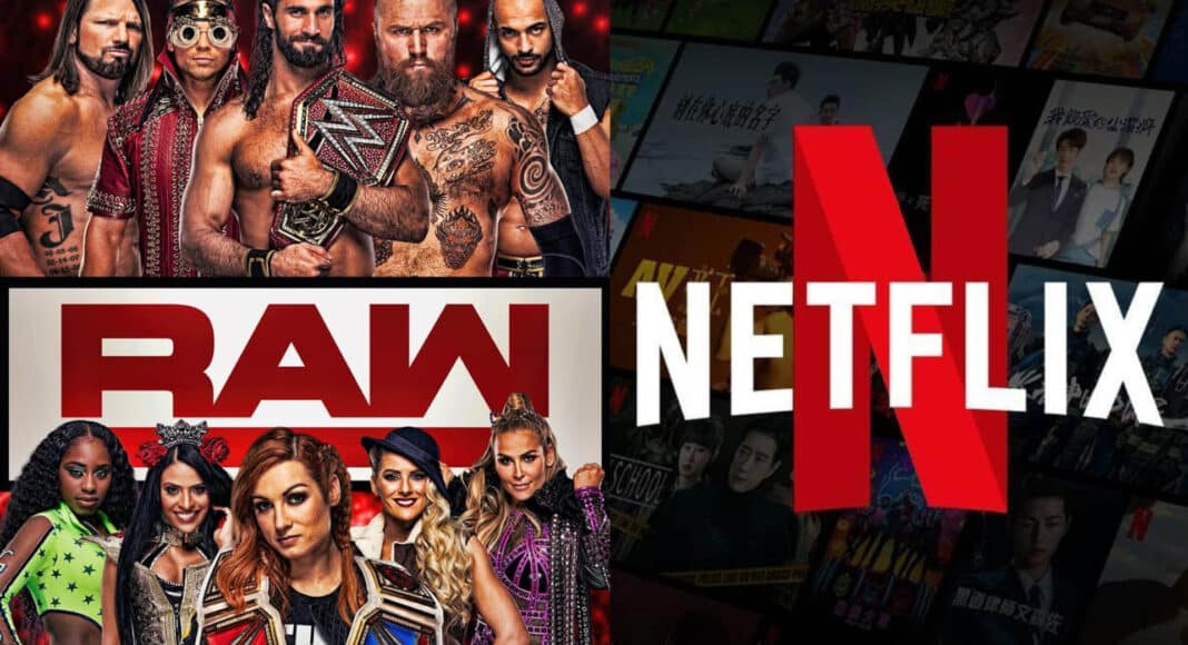 WWE Raw será exclusivo de Netflix por los próximos 10 años