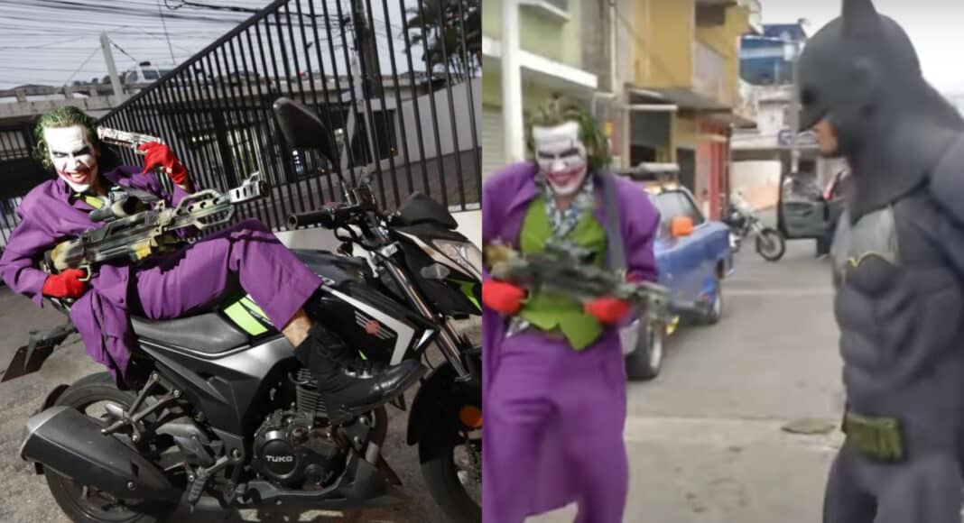 ¿Joker y Batman en plena guerra civil de Ecuador_ GamersRD
