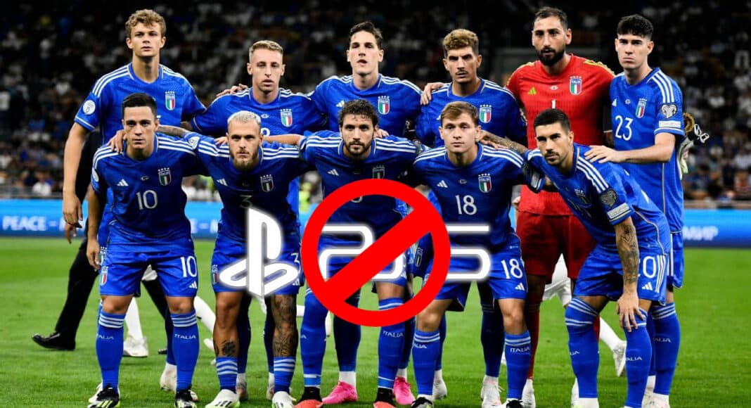 Entrenador de la Selección Italiana de fútbol prohíbe usar el PlayStation a sus jugadores