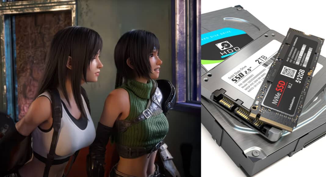 Final Fantasy VII Rebirth ocupara unos 145 GB de almacenamiento en el PS5