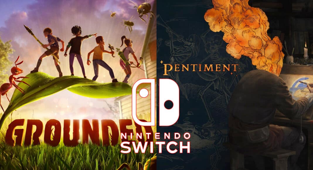 Grounded y Pentiment son los juegos de Xbox que llegaran a Nintendo Switch