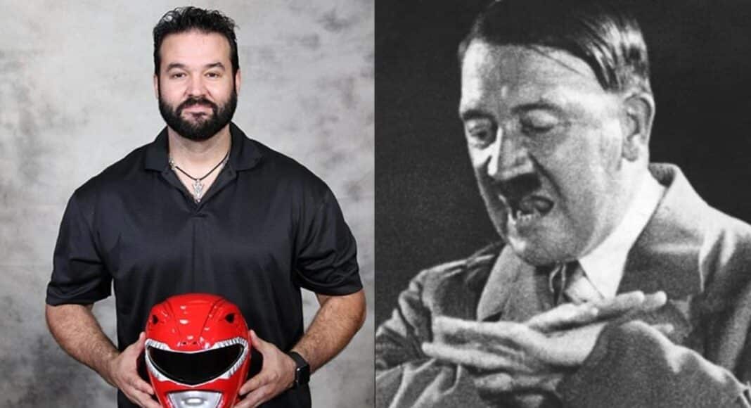 Actor que interpreto al Red Ranger original lanzará línea de ropa con frases de Hitler