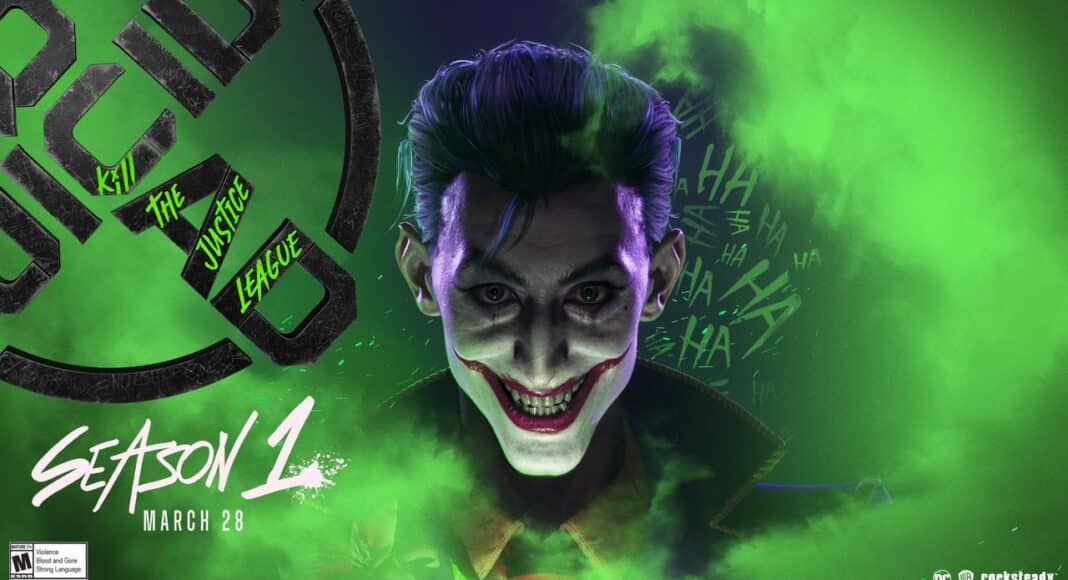Suicide Squad: Kill the Justice League recibe al Joker y su Temporada 1 el 28 de marzo