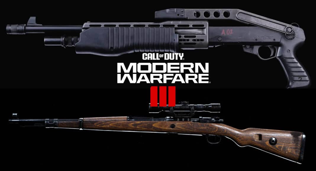 Modern Warfare III podría tener de regreso la Kar98k y la SPAS-12 según dataminer