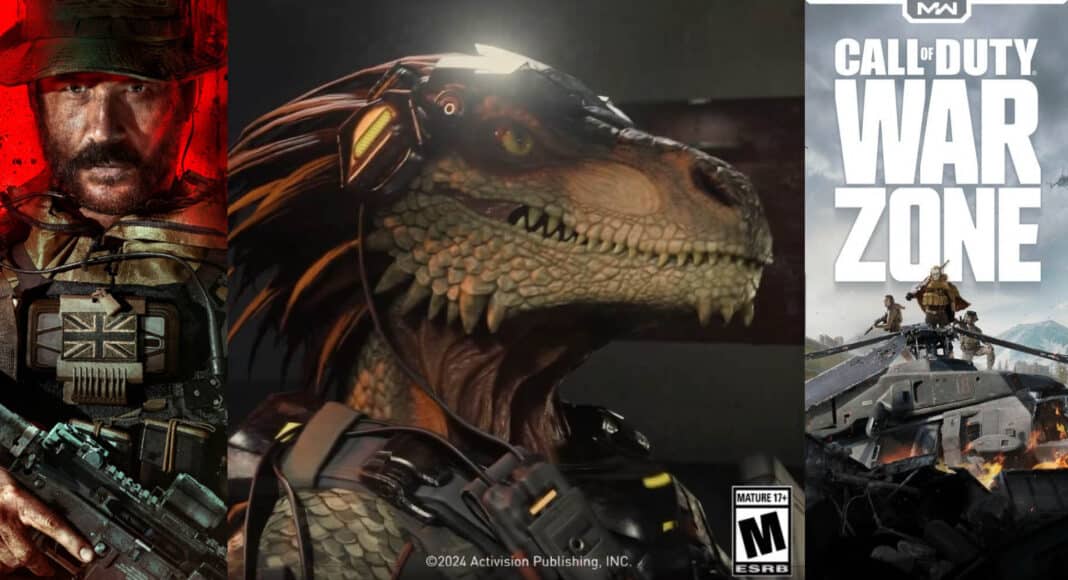 Modern Warfare III y Warzone agregan una skin de dinosaurio